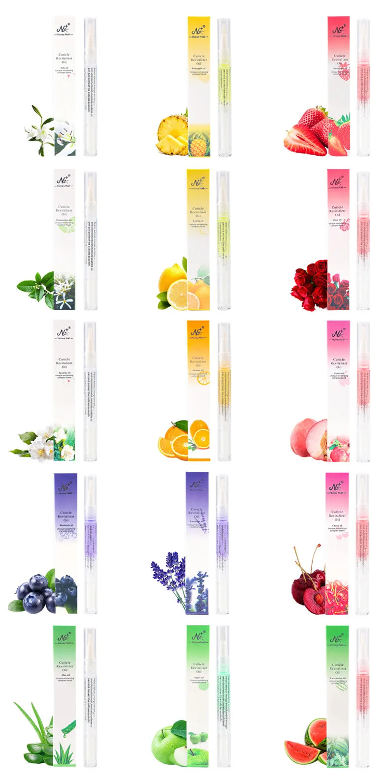 Cuticle Oil Pen Set – Nourishing Nail & Cuticle Care, 15/30 Pc