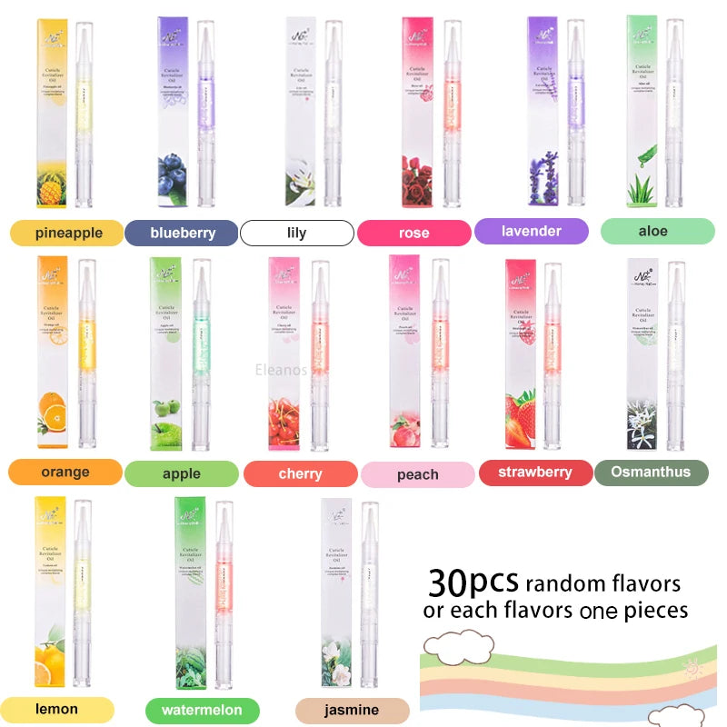 Cuticle oil pen set for everyday nail and cuticle care