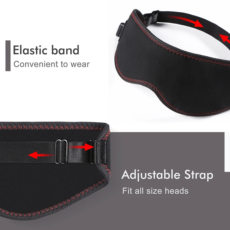 Heated Eye Massage Mask with Vibration & 3-Level Heat