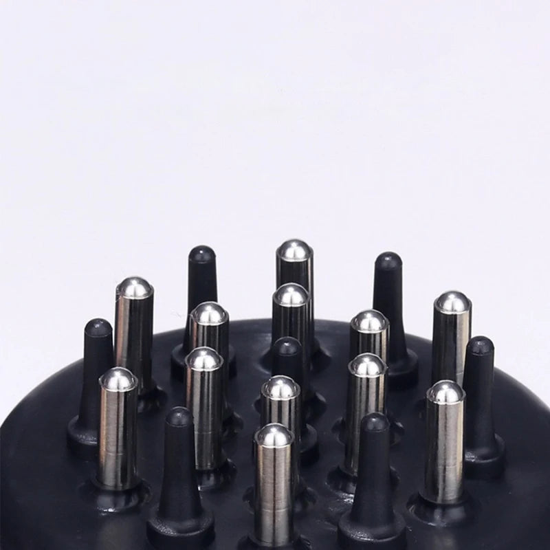 Scalp Serum Applicator Comb – Refillable Hair Oil Massage Brush