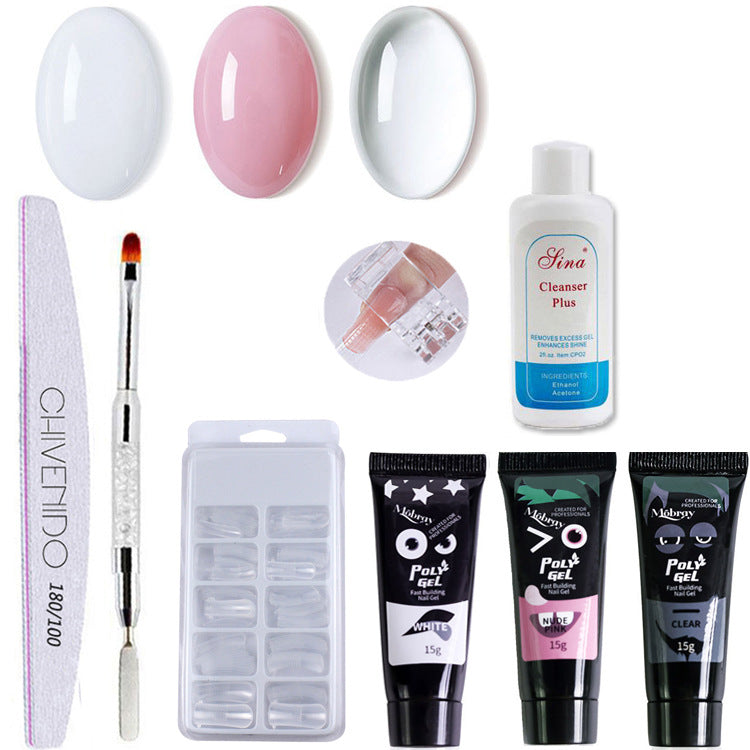 DIY nail extension glue gel for home manicures