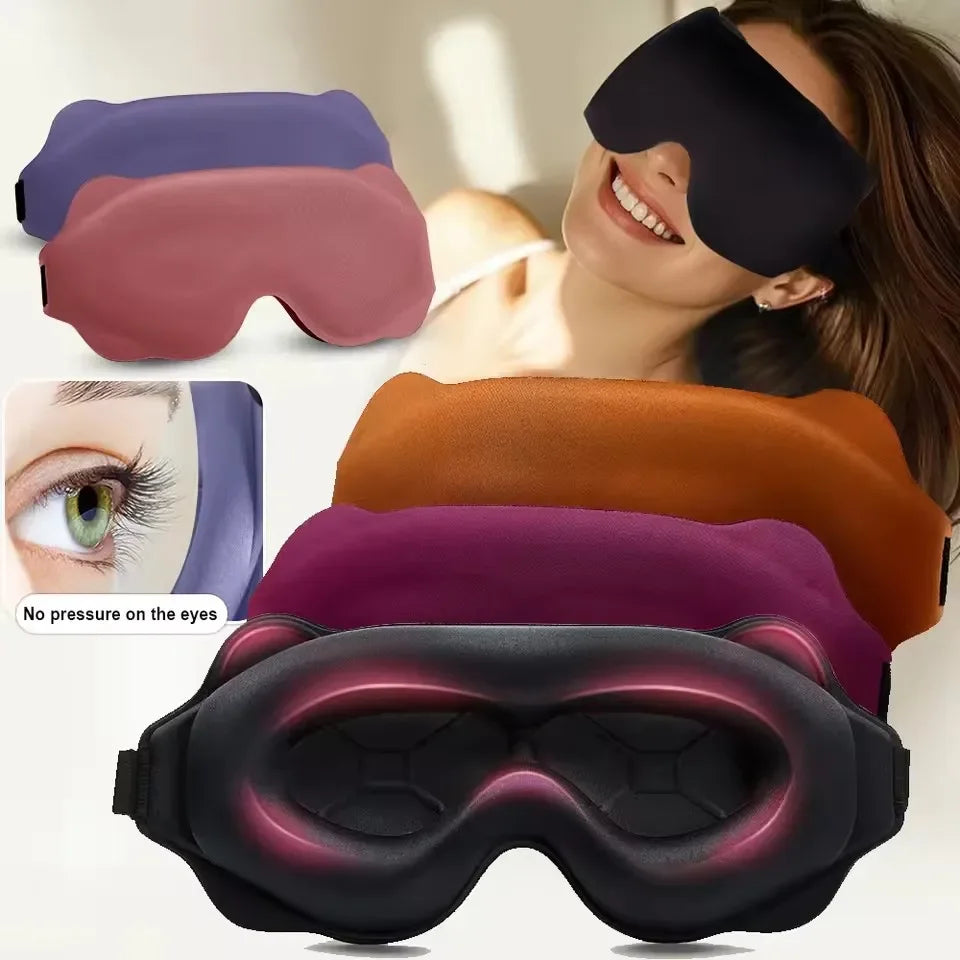 Light blocking sleep mask for women and men