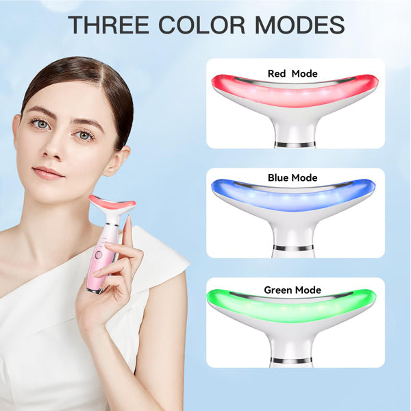 Rechargeable facial massager for skincare routine